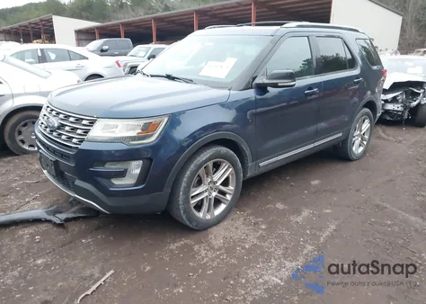 2016 Ford Explorer Xlt из США, поврежденный, VIN 1FM5K8D86GGD04297